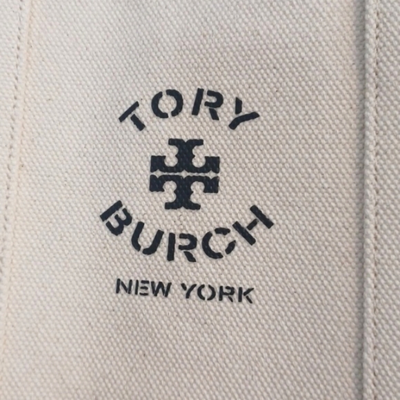 Tory Burch Canvas Tote NEW - Picture 6 of 6